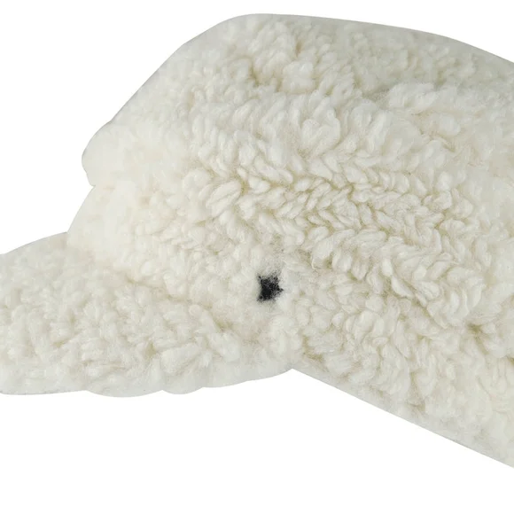 Jocelyn Arctic Faux Ivory Sherpa Cap display picture 2